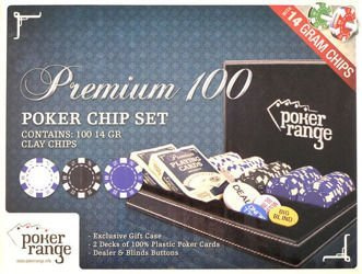 Żetony Pokerowe Premium 100 szt. 14g