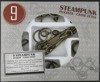 Łamigłówki metalowe 9 szt. STEAMPUNK ZESTAW SZARY